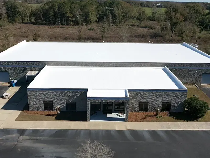 Commercial roof completed by Glick Roofing Systems, photo 5