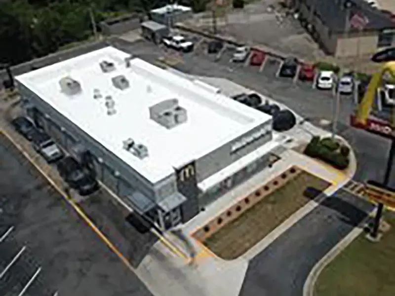 Commercial roof completed by Glick Roofing Systems, photo 7
