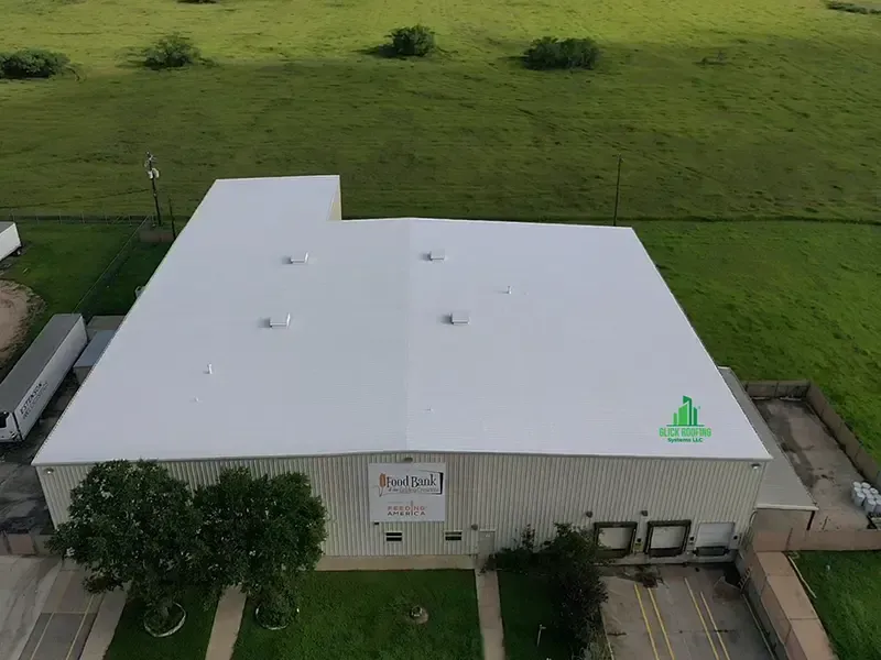 Commercial roof completed by Glick Roofing Systems, photo 9